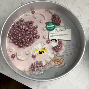 Wilton Silver 12" Round Performance Cake Pan